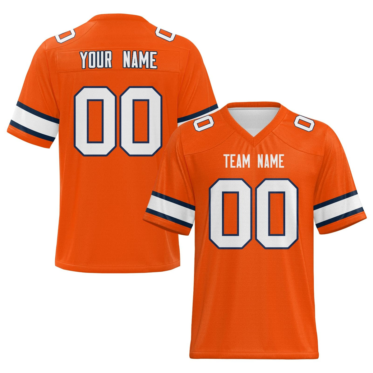 Custom Game Day Football Jersey with Custom Name Number Team Uniform