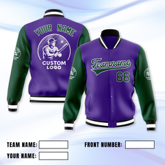 Personalized Jacket with Custom Printed and Embroidered Logo Name Text for Staff Team Events