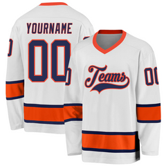 Custom Ice Hockey Jersey with Name and Number Hockey Gift with Custom Logo Name Number for School Teams and Fan Groups