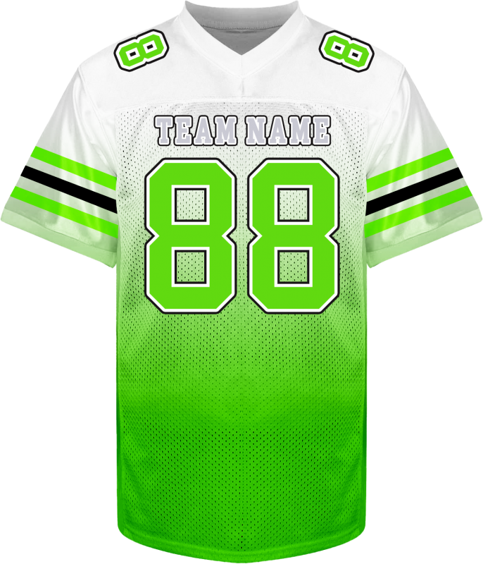 Personalized Team Football Jersey Regular Fit Stitched Printed Name Number Logo