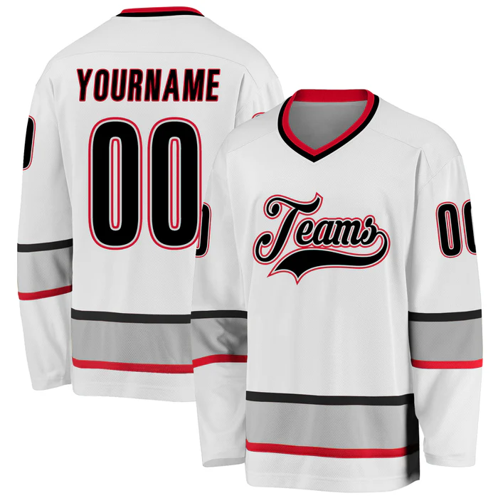 Stitched Printed Custom Design Custom Hockey Practice Jersey with Stitched Printed Team Logo Name Number for Hockey Clubs
