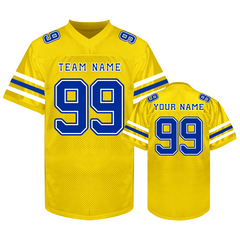 Stitched Printed Name Number Custom Football Jersey with Shoulder Number