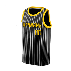 Custom Basketball Fan Shirt Embroidered and Printed with Back Name and Number for League Game