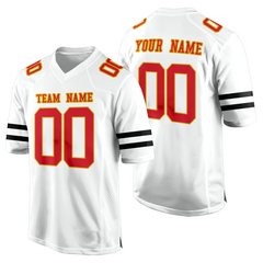 Personalized Football Jersey Authentic Style Stitched Printed Custom Design