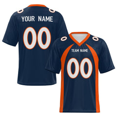 Personalized Football Jersey with Team Name and Player Number Stitched Printed Team Logo