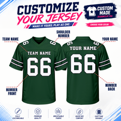 Custom Football Uniform Stitched Printed Team Customization for Football Players