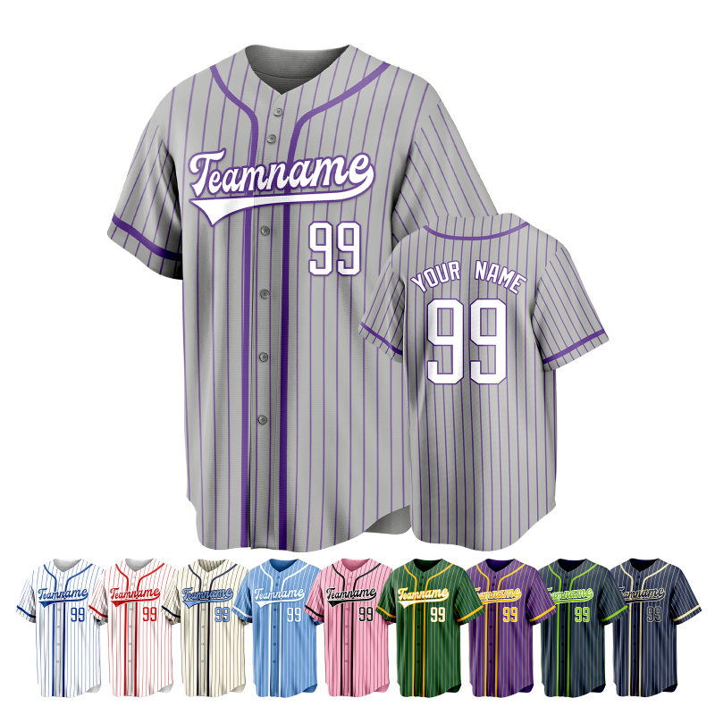 Vintage Custom Baseball Shirt with Player Name and Number