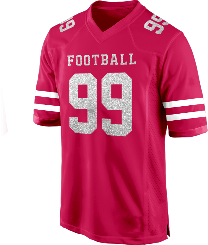Custom Football Fan Jersey Stitched Printed Team Logo for Championship Game