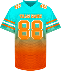 Custom Team Football Uniform with Team Logo and Number Game Day Shirt