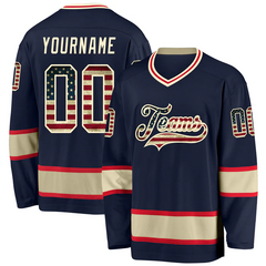 Custom Hockey Fan Jersey with Back Name and Number with Personalized Team Name Logo Number for Adults and Kids