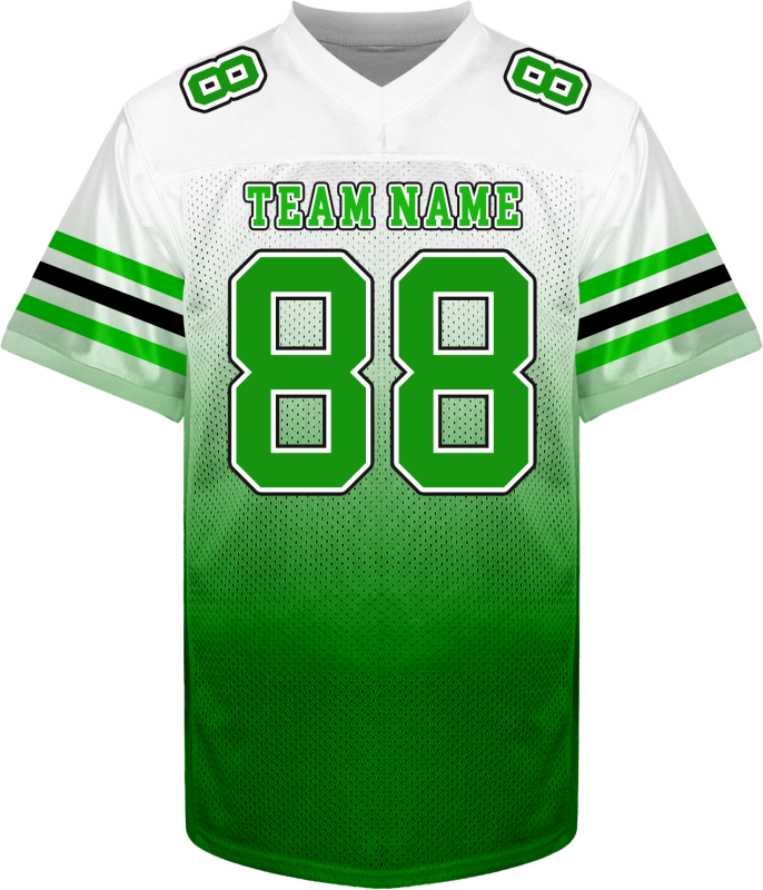 Shoulder Number Personalized Football Jersey Stitched Printed Team Logo