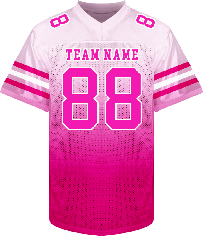 Personalized Team Football Jersey with Team Logo and Number Fan Gift
