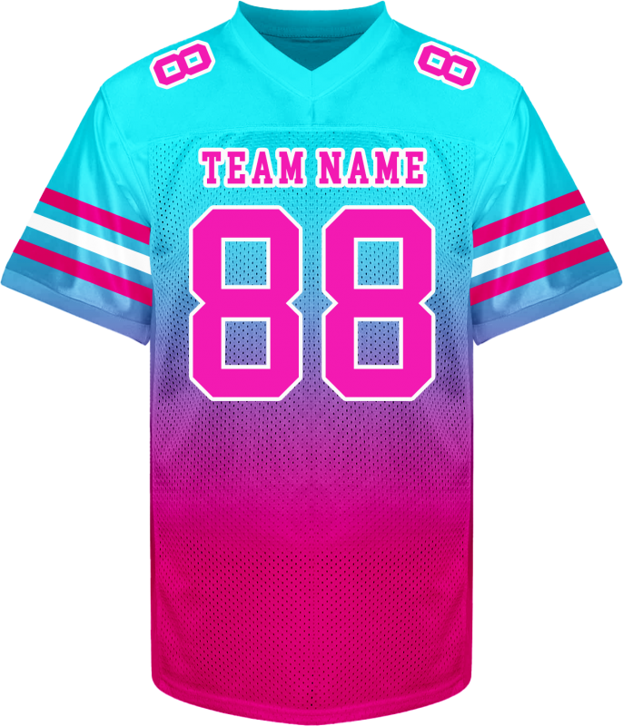 Custom Football Fan Jersey with Custom Patch Logo Stitched Printed