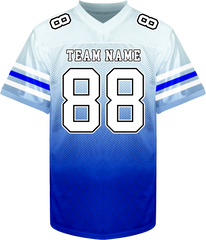 Custom Football Fan Shirt Stitched Printed Custom Design for College Team Uniform