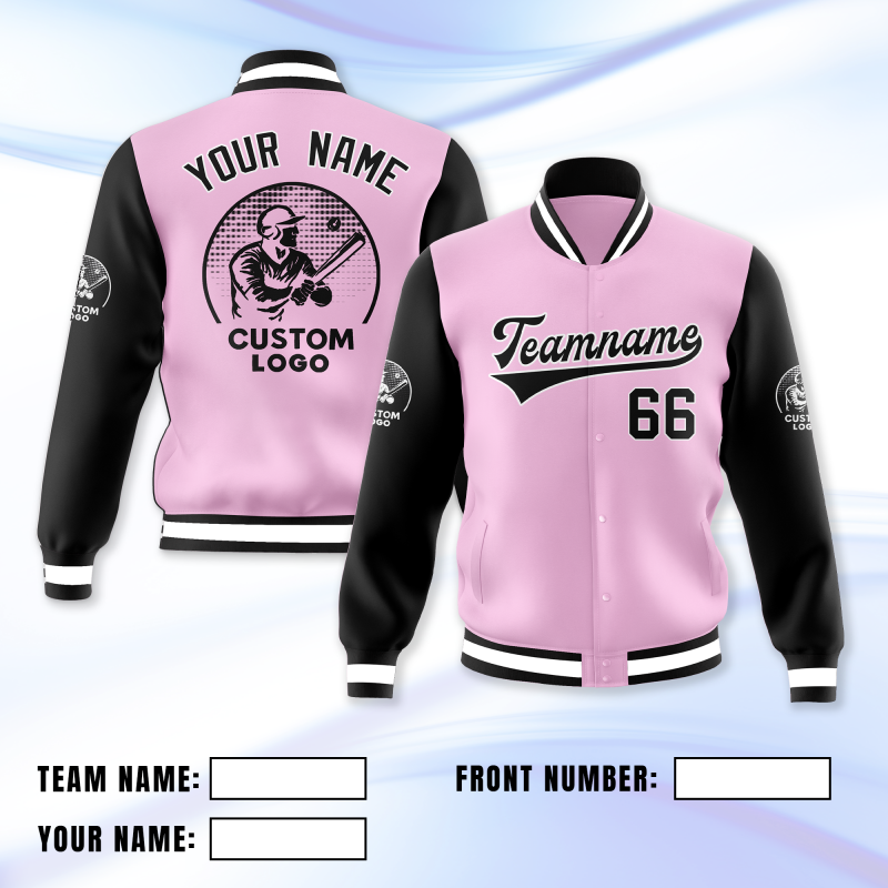 Custom Family Jacket with Printed and Embroidered Logo Name for Men Women Youth