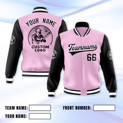 Custom Family Jacket with Printed and Embroidered Logo Name for Men Women Youth
