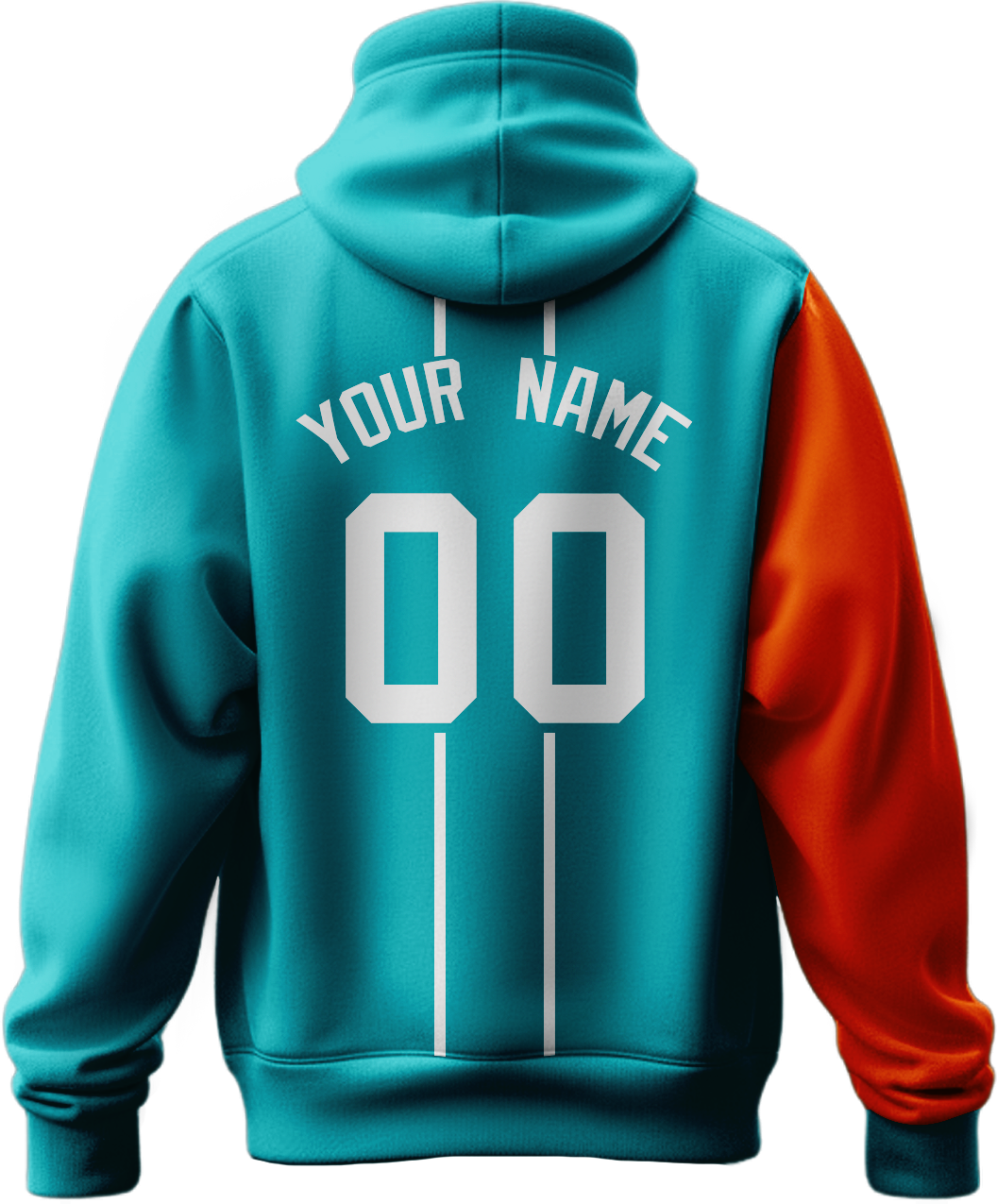 Pullover Custom Family Printed Hoodie for Employees and Managers and Business Gift