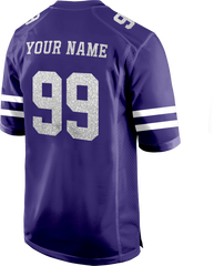 Custom Football Fan Jersey Stitched Printed Name Number
