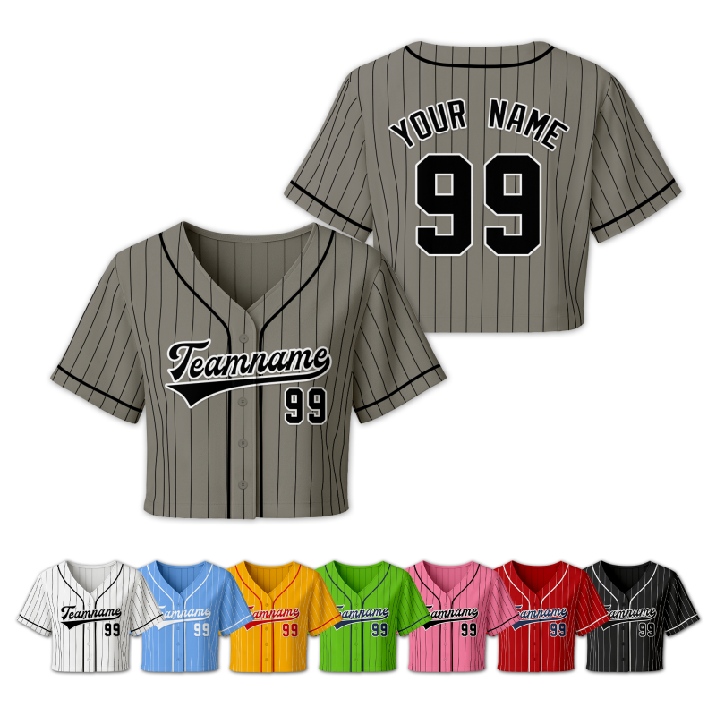 Custom Baseball Uniform with Custom Text and Number Stitched Printed Team Logo