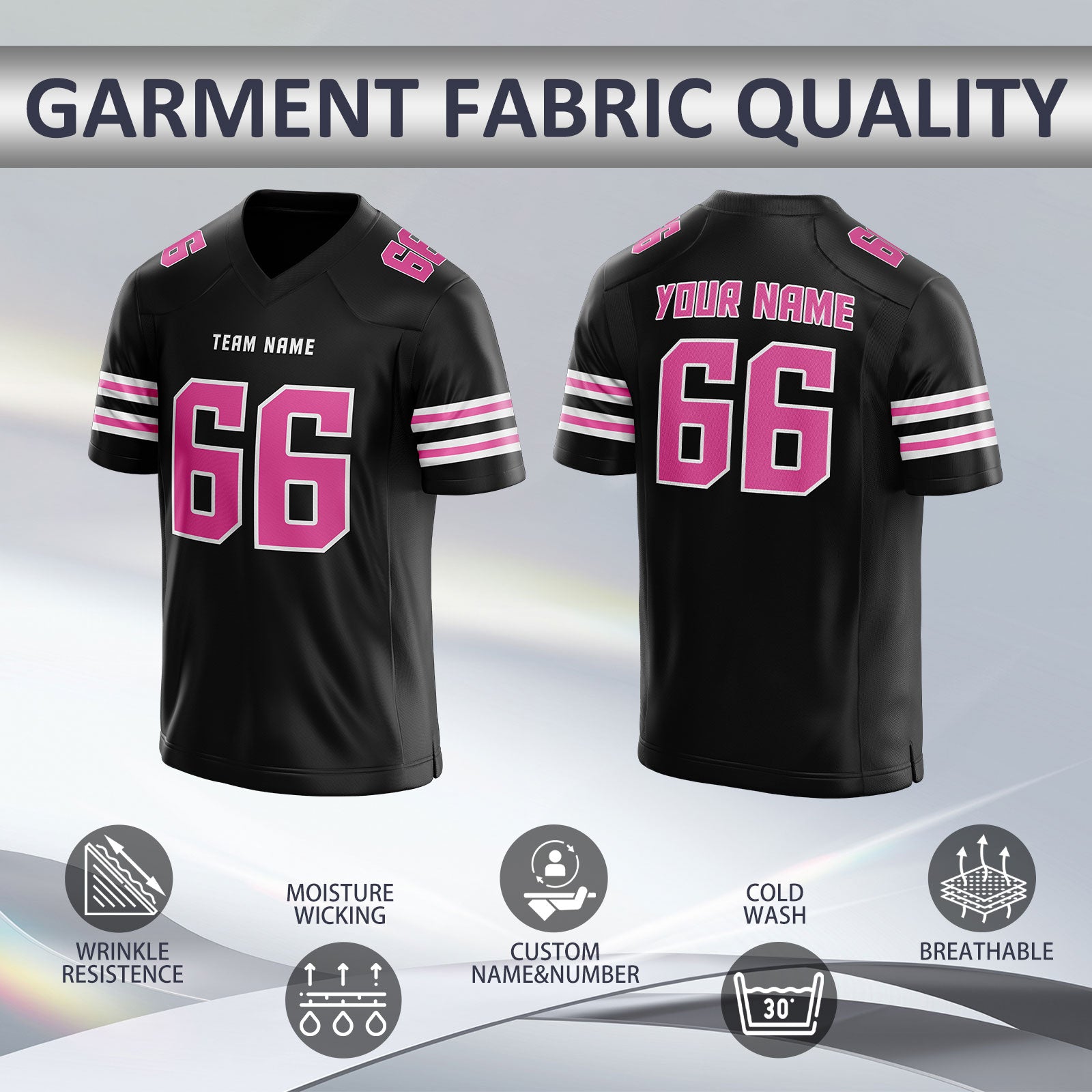 Stitched Printed Custom Design Custom Football Uniform