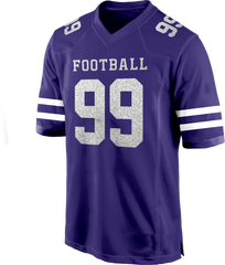 Custom Football Fan Jersey Stitched Printed Name Number