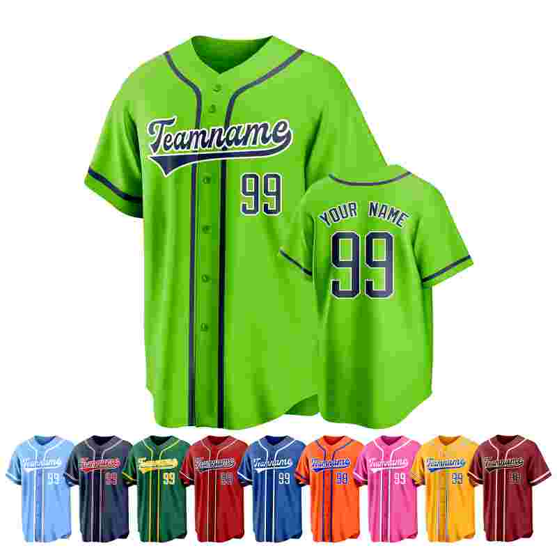 Custom Team Baseball Jersey for Training Shirt