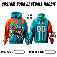 Pullover Custom Family Printed Hoodie for Employees and Managers and Business Gift