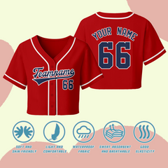 Custom Button Down Baseball Jersey for Group Orders