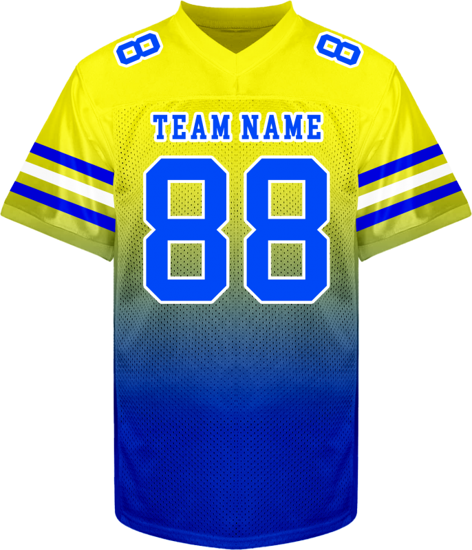 Custom Football Shirt College Style Stitched Printed Custom Design