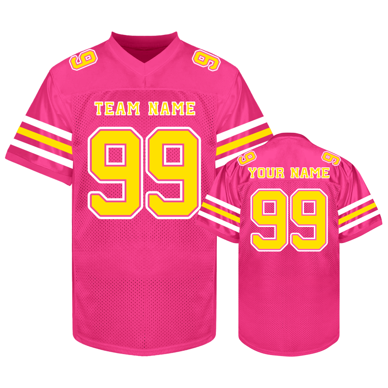 Custom Football Team Jersey Stitched Printed Personalization for Cheerleaders