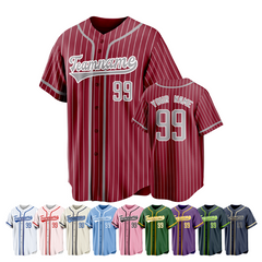 Custom Baseball Jersey Shirt with Custom Names and Numbers for Family Matching