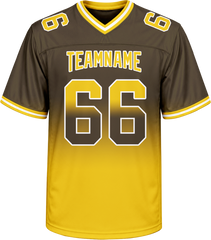 Stitched Printed Name Number Logo Custom Football Game Jersey for Team Game Wear