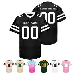 Custom Football Jersey Stitched Printed Name Number