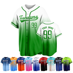 Custom Team Baseball Jersey Cheer Team with Personalized Team Logo