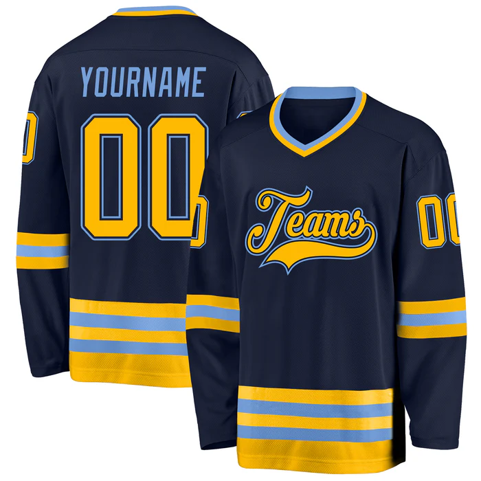 Custom Hockey Shirt Classic for Youth Teams with Personalized Name Number Logo for Teams Players and Fans