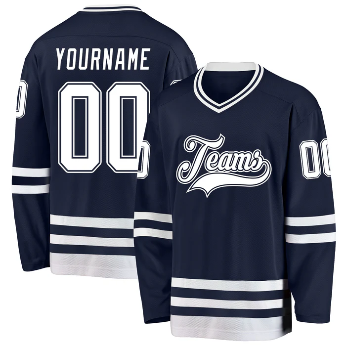 Custom Hockey Team Uniform with Custom Front and Back for Group Orders with Custom Name Number Team Logo for Men Women Youth Kids