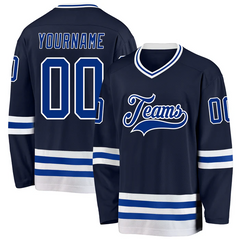 Practice Style Custom Hockey Uniform for Youth Players with Custom Text Number Sleeve Patch and Team Logo Design