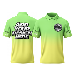 Custom Staff Printed Polo Shirt with Personalized Name and Logo for Company Team Work Golf Events