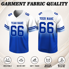 Hip Hop Custom Game Day Football Jersey for Dance Teams