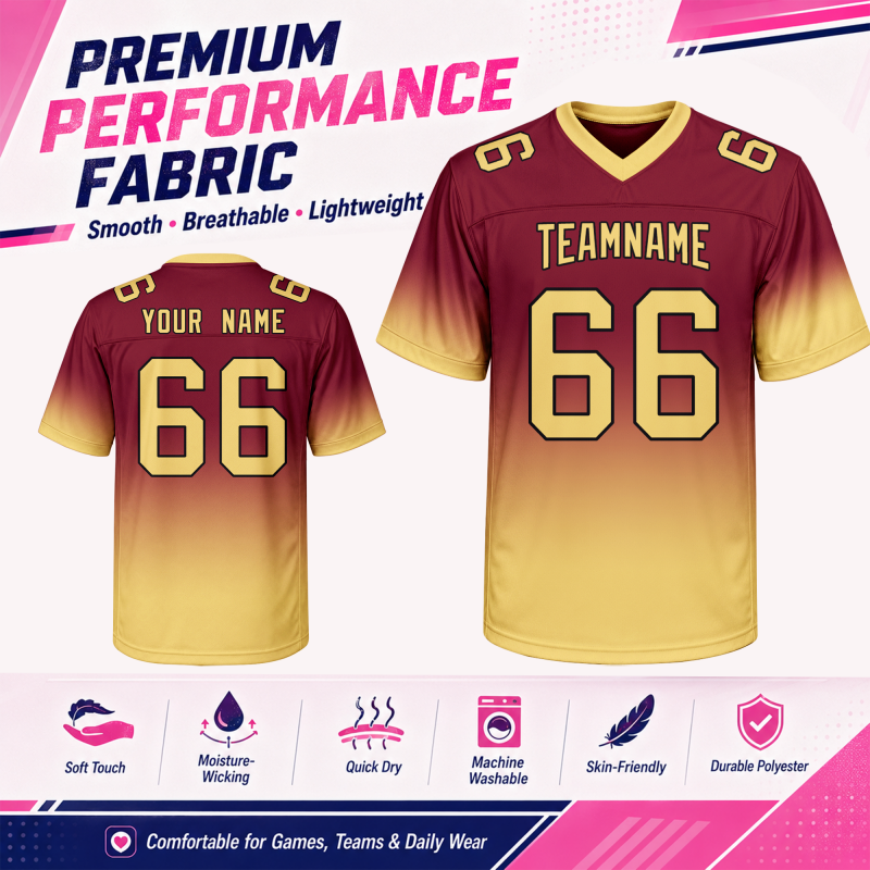 Family Matching Personalized American Football Jersey Stitched Printed Team