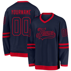 Custom Ice Hockey Team Jersey with Team Logo and Number with Custom Names Numbers Logos for Rink Events and Team Photos