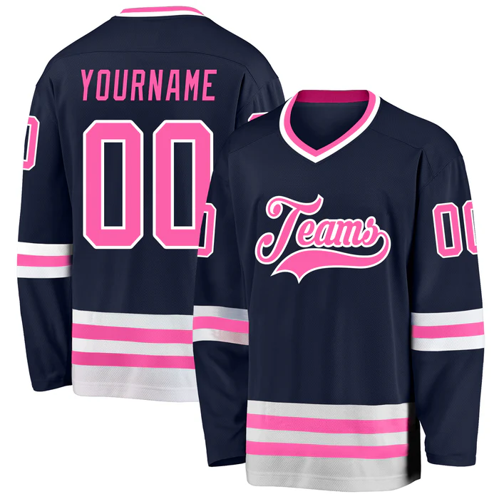 Custom Youth Hockey Jersey Stitched Printed with Stitched Printed Name Number Team Logo for Men Women Youth Kids