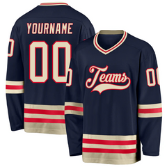 Custom Youth Hockey Jersey with Name Number and Logo Hockey Gift with Custom Logo Name Number for School Teams and Fan Groups