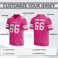 Stitched Printed Team Logo Personalized Football Team Jersey with Player Name and Number