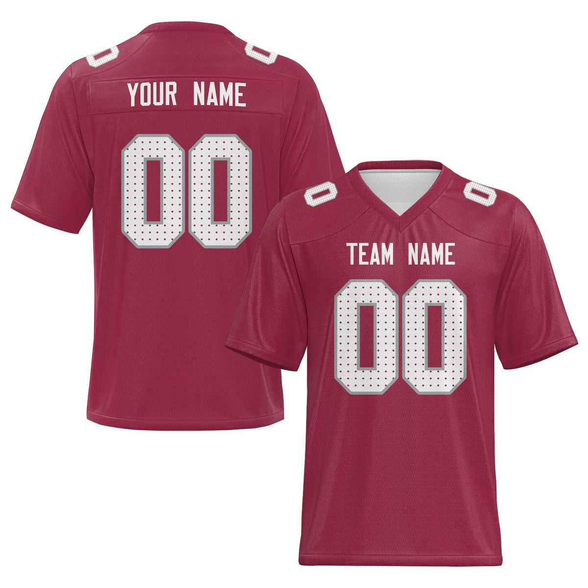 Custom Football Team Jersey Retro Stitched Printed Custom Design