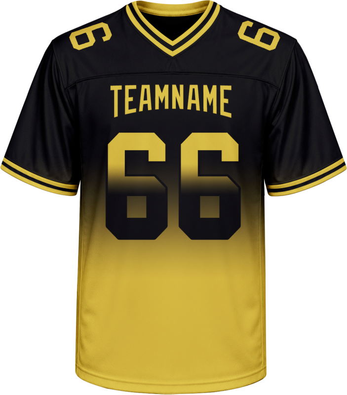 Custom Football Fan Shirt with Team Logo and Number Team Uniform