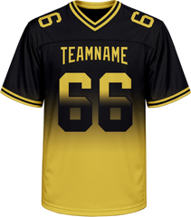 Custom Football Fan Shirt with Team Logo and Number Team Uniform