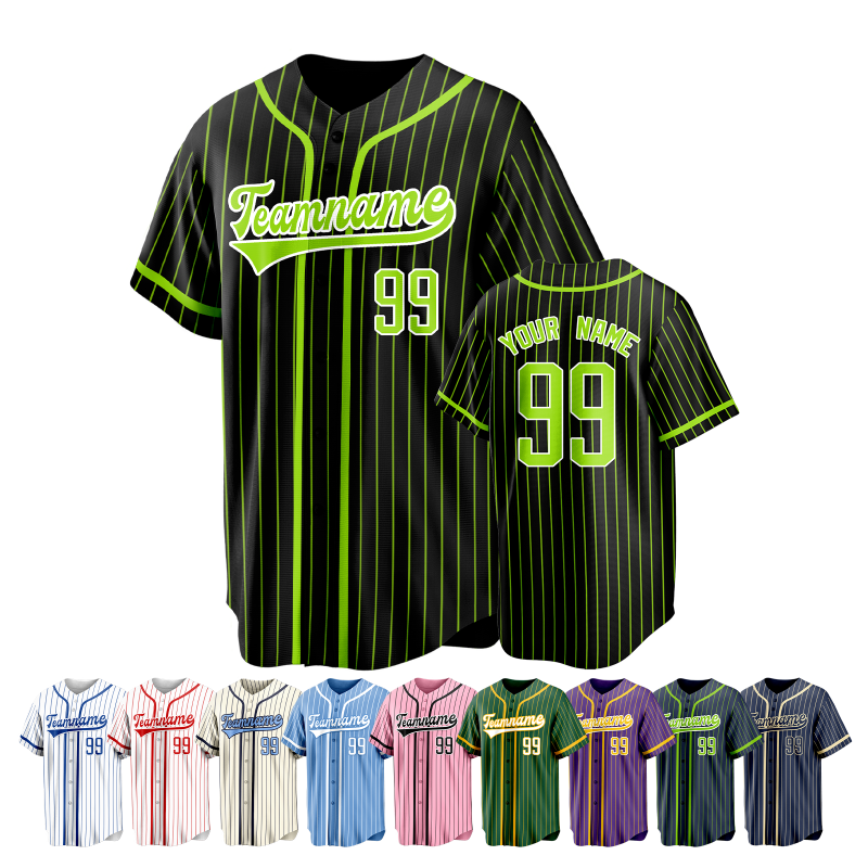 Custom Baseball Jersey Shirt with Custom Name Number for Sports Clubs