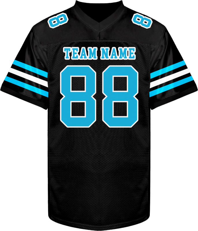 Custom Football Team Jersey with Sleeve Number Stitched Printed Name Number Logo