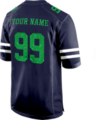 Stitched Printed Custom Design Personalized Team Football Jersey with Player Name and
